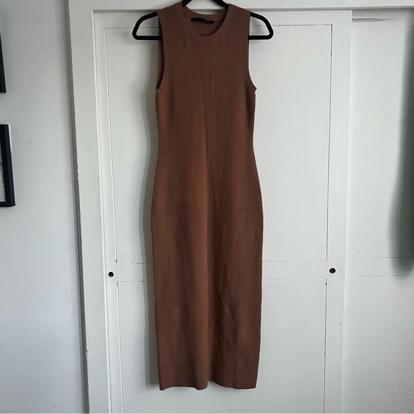 Jenni Kayne Sleeveless Sweater Dress - Clay - Picture 1 of 10